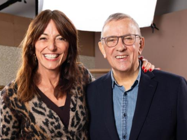Rob Parsons and Davina McCall