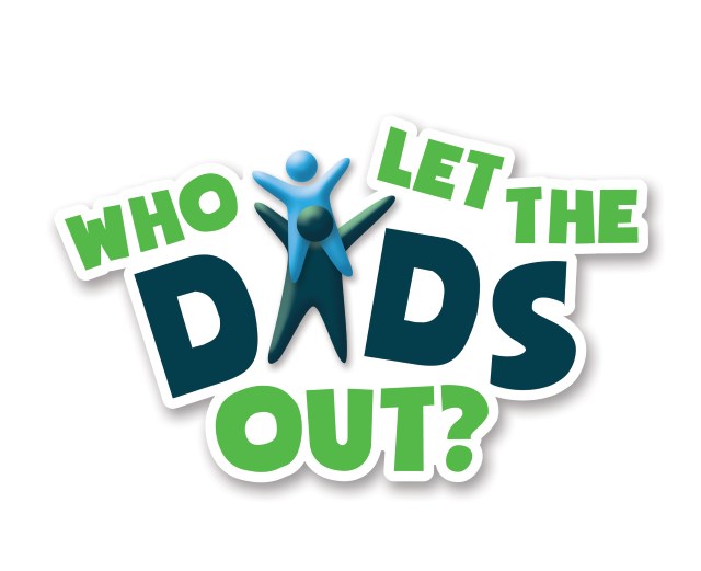 Who let the dads out logo 640
