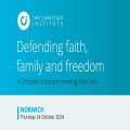 Christian Institute meeting comes to Norwich