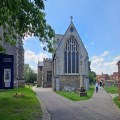 Dereham parish church stays open after fires