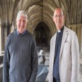 Outdoor sculpture exhibition at Norwich Cathedral